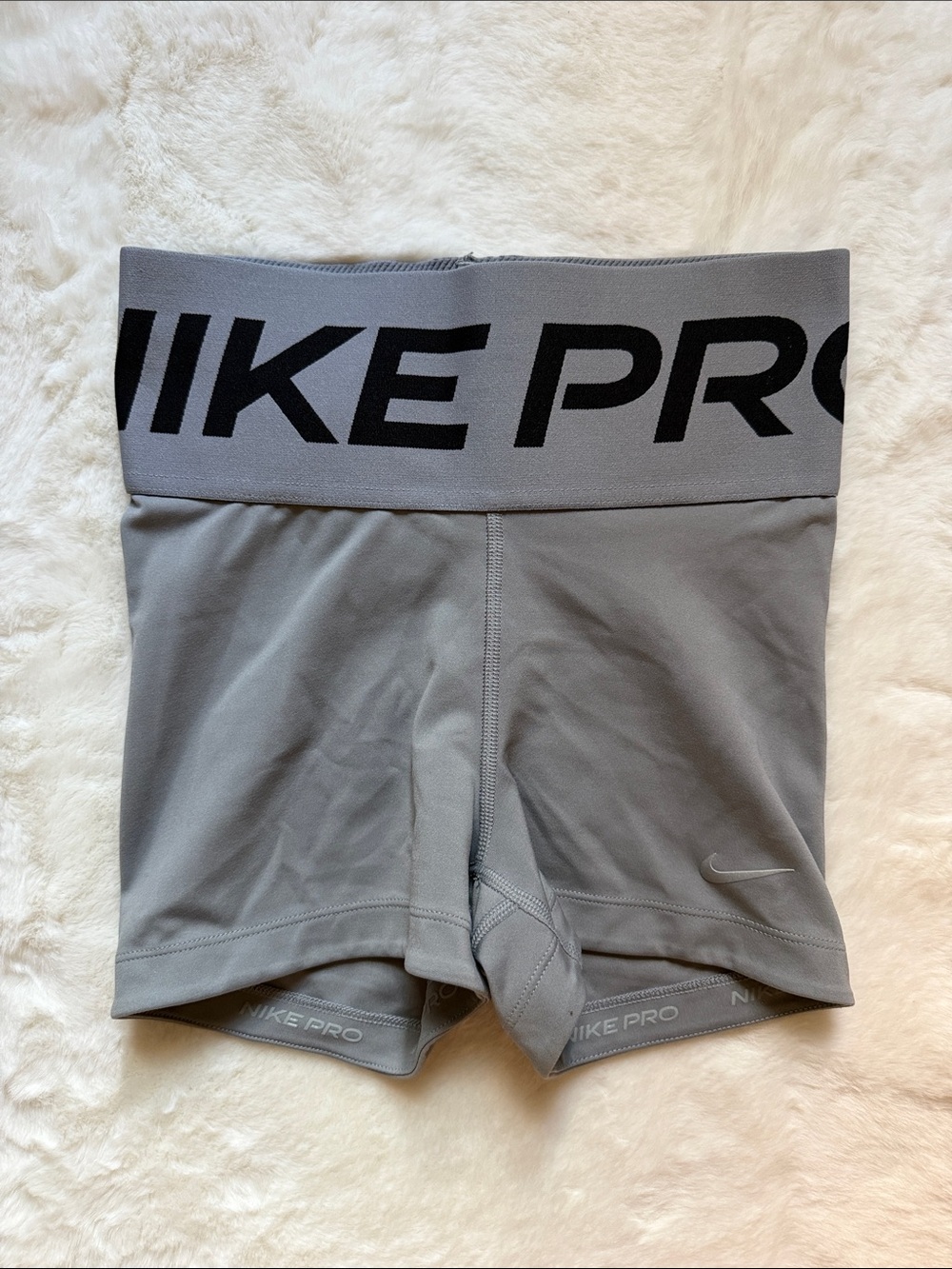 Nike pro luxe stealth shorts Small